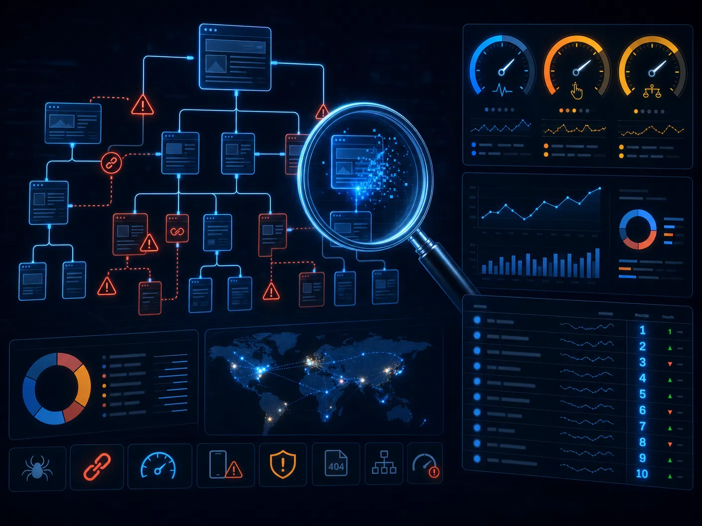SEO Technical Audit Dashboard